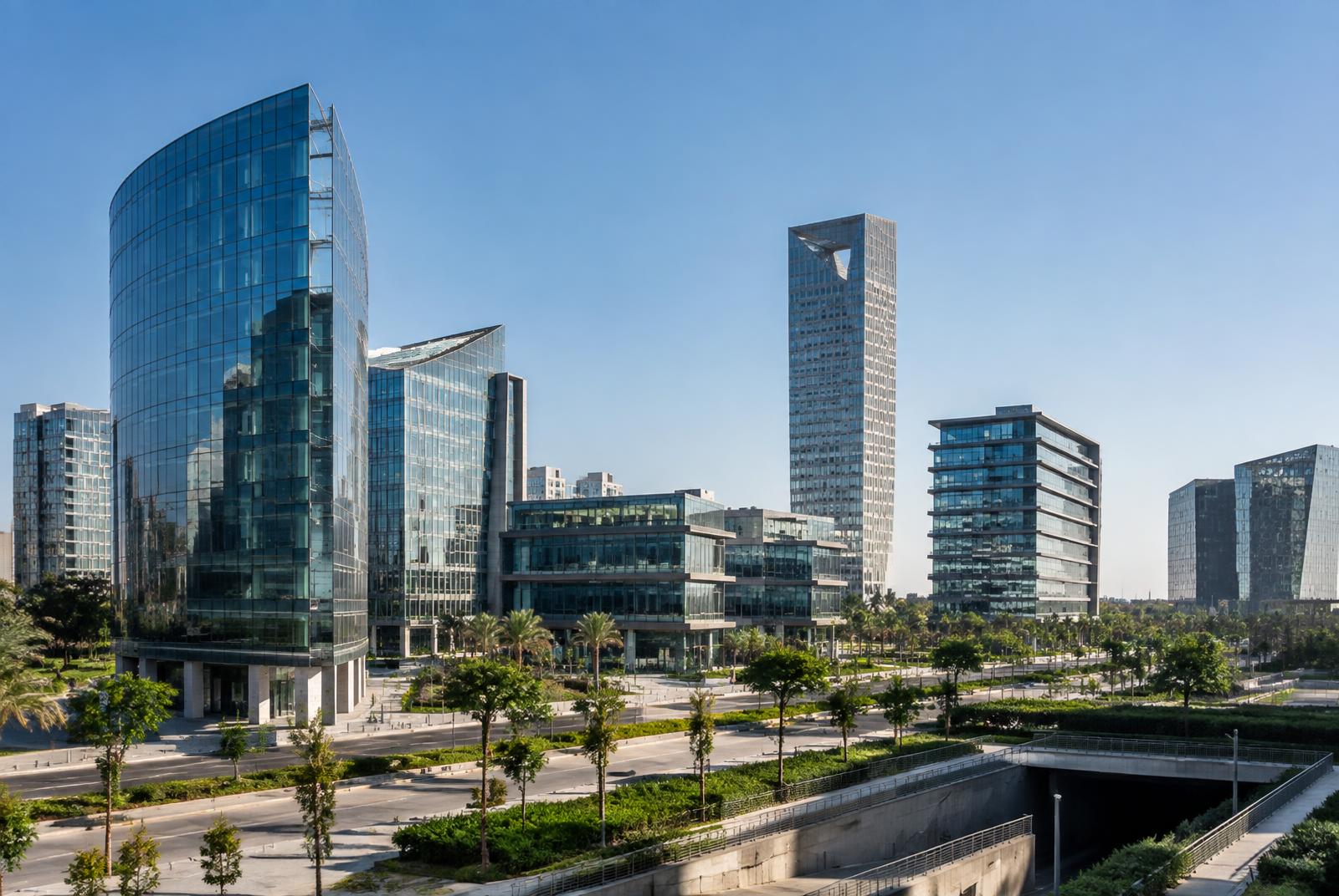 Casablanca Finance City business district